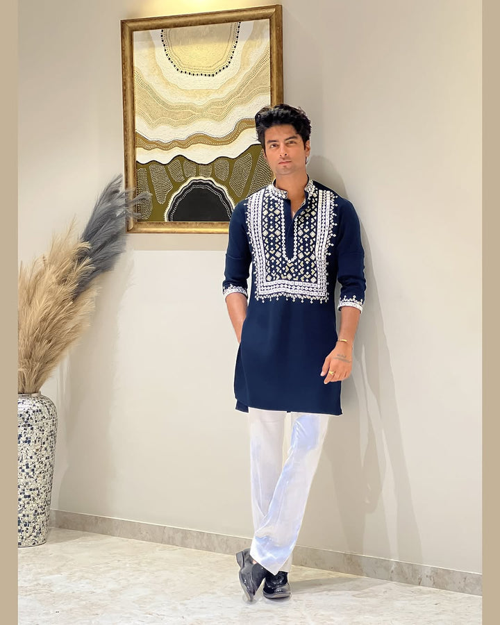 Neck Work Kurta