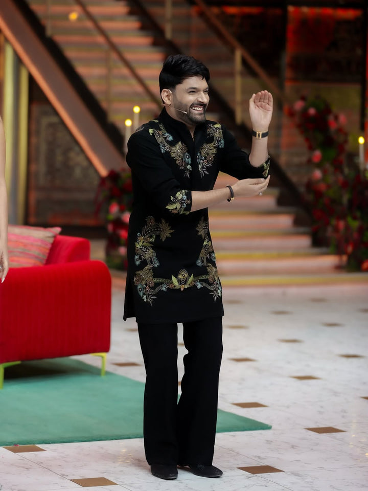 Kapil Sharma Adition Kurta set  With Embroidery