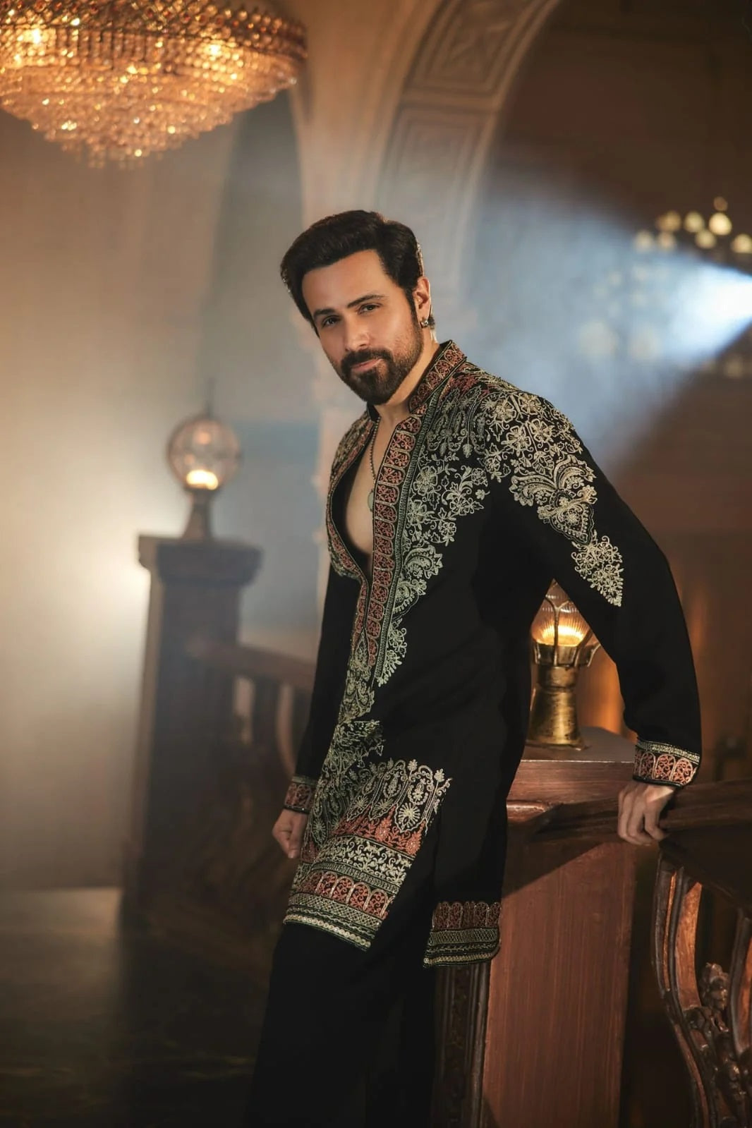 Emraan Hashmi Kurta Set With Embroidery