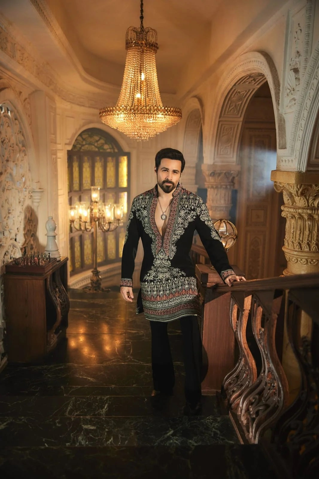 Emraan Hashmi Kurta Set With Embroidery