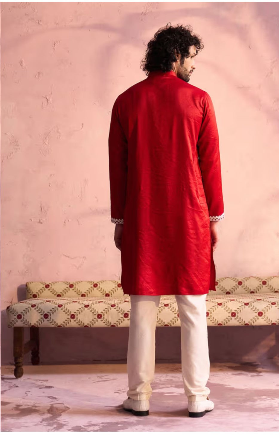Redwood Embroidered Men’s Kurta
