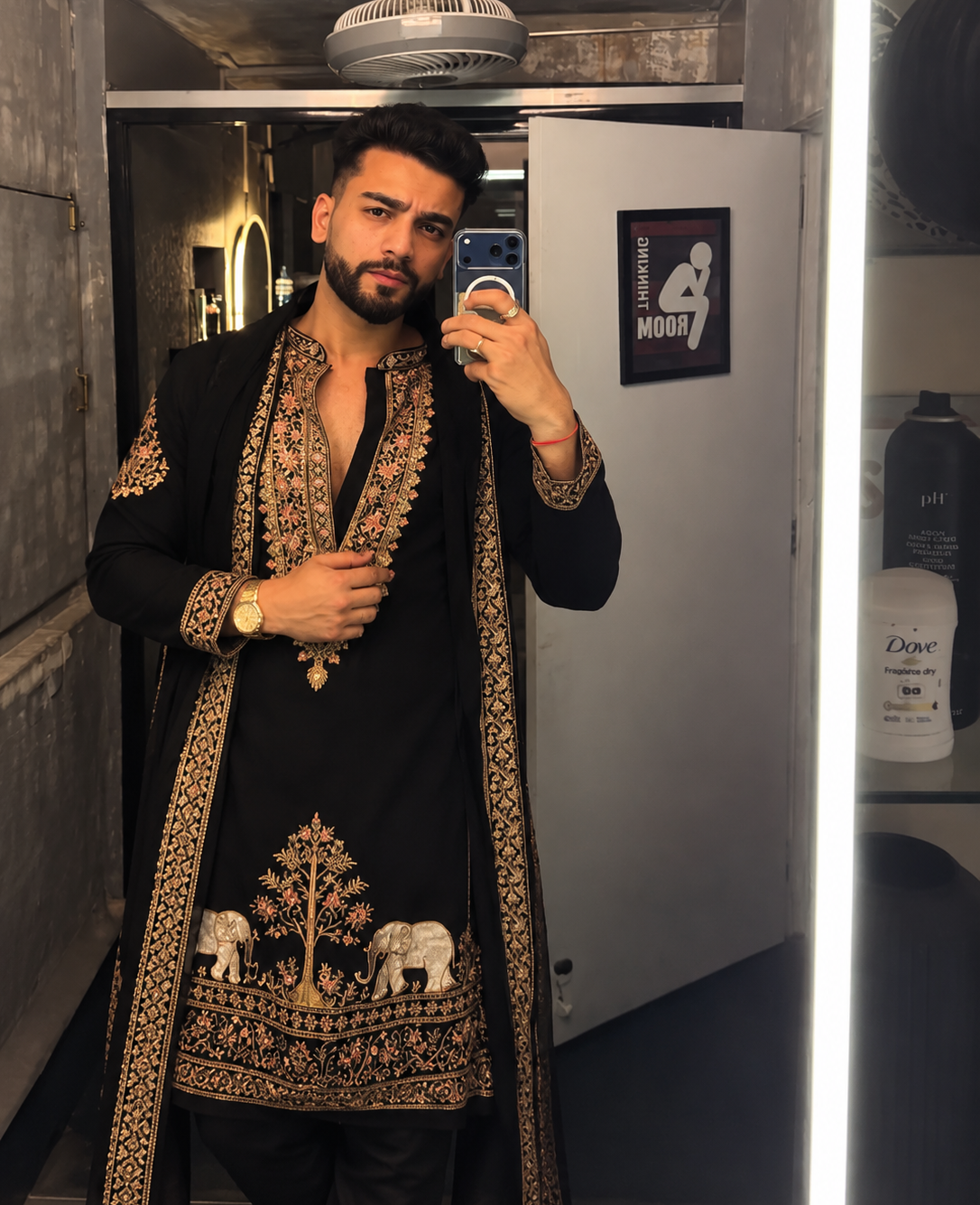 Elvish Yadav Adition Kurta pyjama With Dupatta