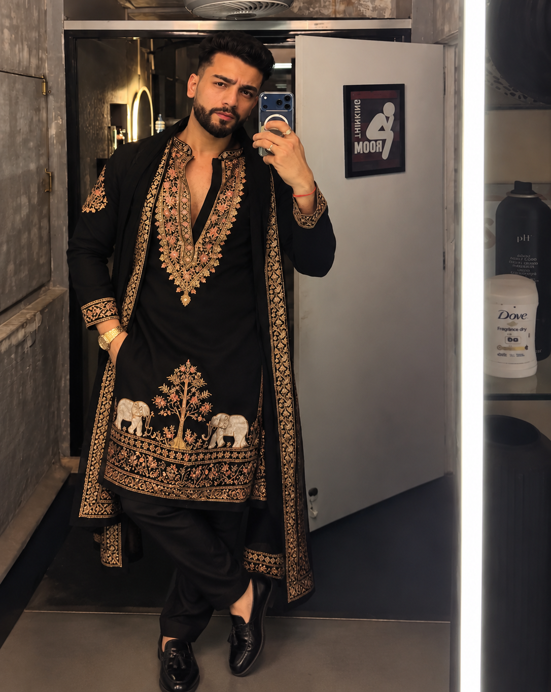 Elvish Yadav Adition Kurta pyjama With Dupatta